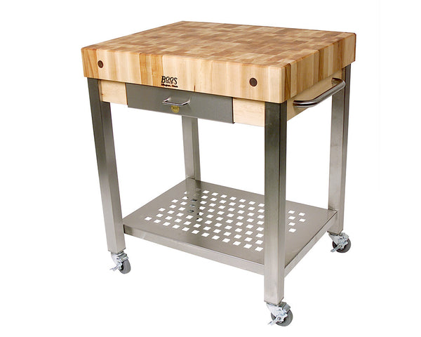 John Boos Cucina Technica Thick Top Maple – ChoppingBlocks.com