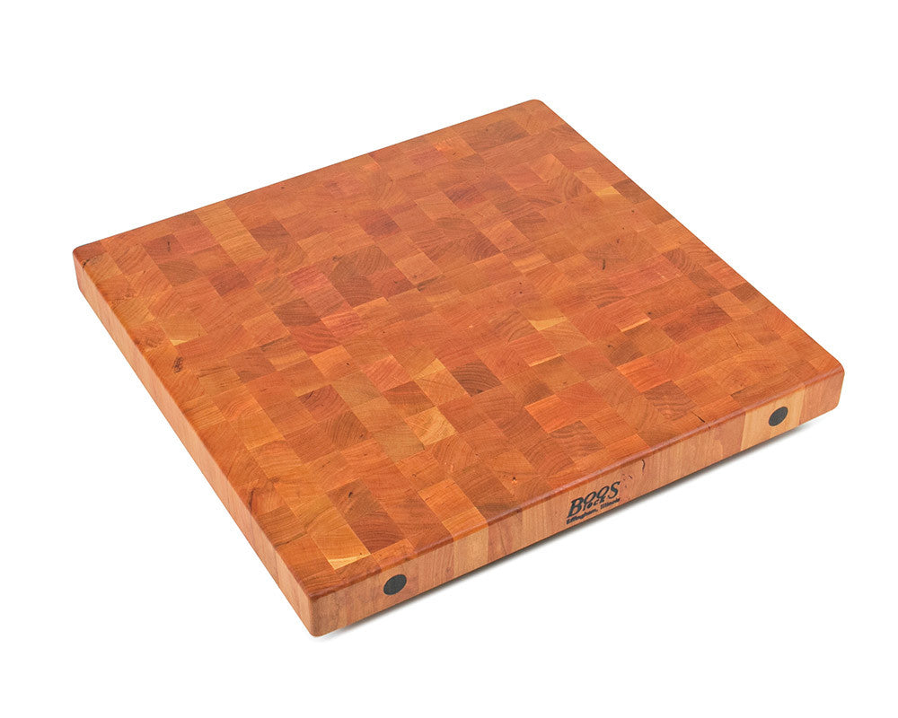 Maple and Cherry Checkerboard End Grain Cutting Board