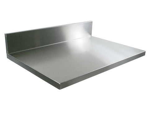 John Boos Stainless Steel Countertop Backsplash